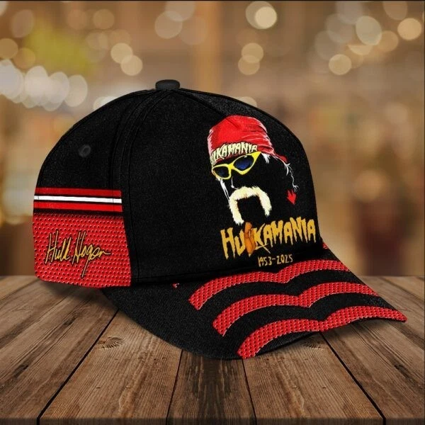 Hulk Hogan Classic Cap, Hulk Hogan Memory, Gift for Fan