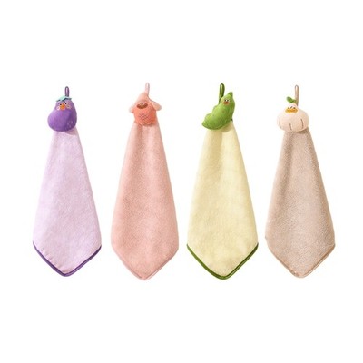 Decorative and Functional Funny Shapeds Hand Towel for Soft Absorbent Towel