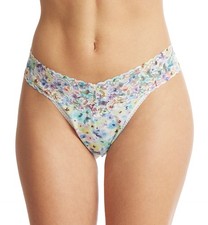 Hanky Panky Printed Cotton Original Rise Thong PR891801 - Various Colors