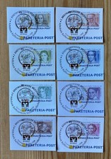 Privatpost VR Bank Meißen kompl Satz D-Mark Geldscheine ESST #2210