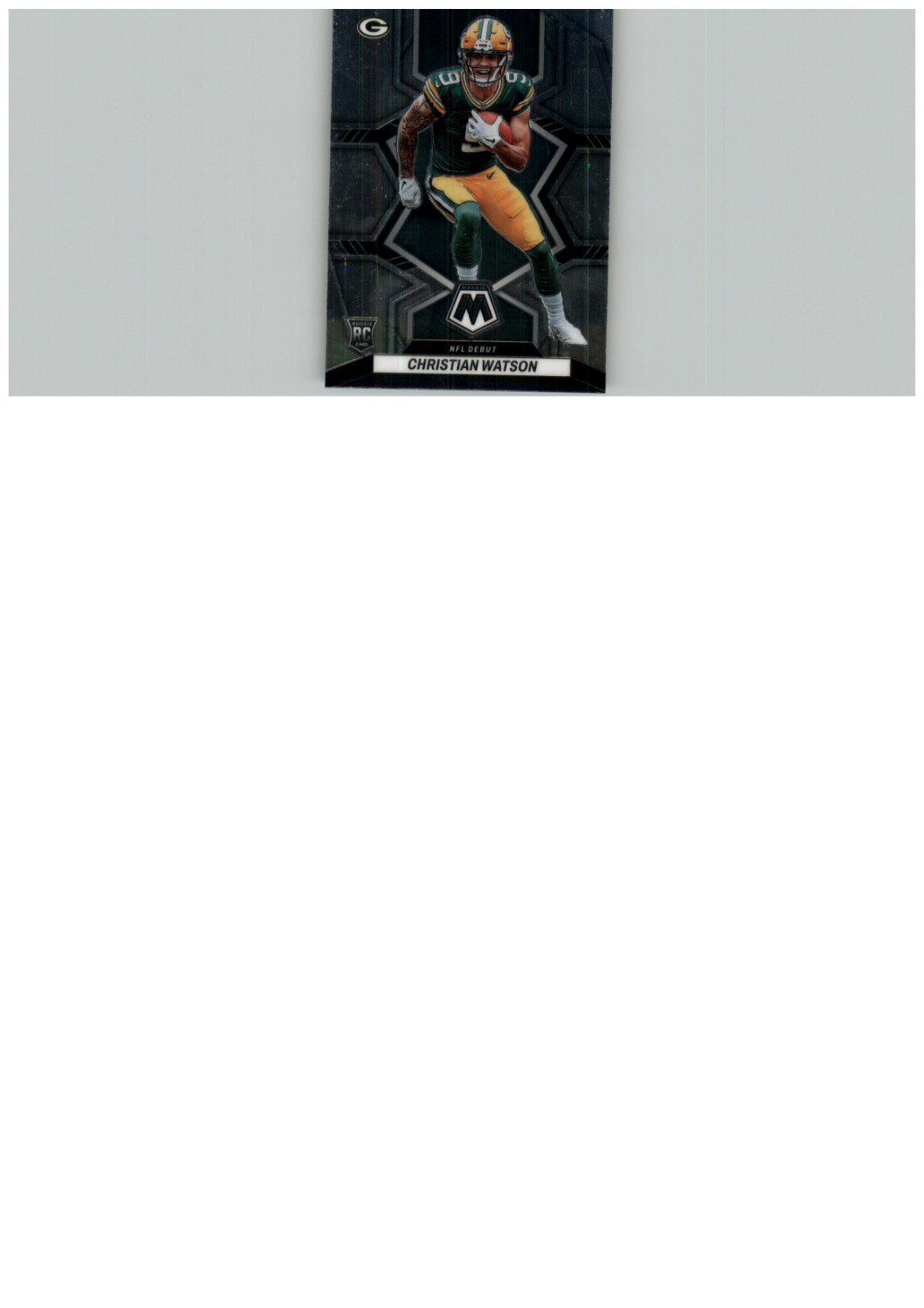 2022 Panini Mosaic - NFL Debut Christian Watson #281 (RC)