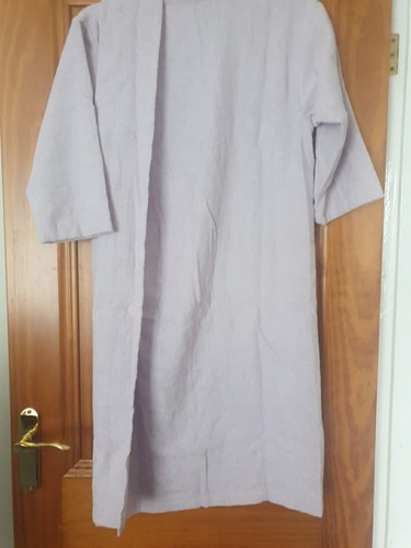 HOUSE OF BATH Lilac Towelling Cotton Bath Robe Spa Poolside Swim Ladies Small A - Picture 11 of 14