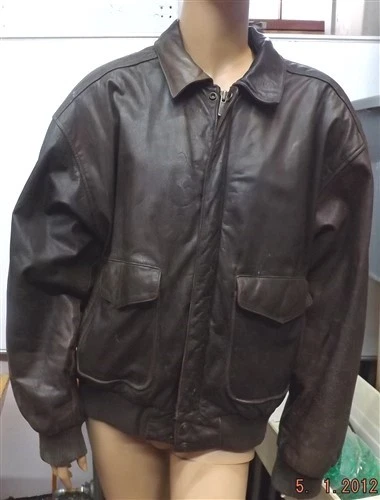Vintage 1990s Adventure Bound Leather Jacket – L - product listing photo