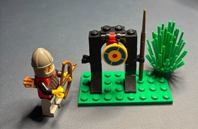 lego 1624-1 King's Archer of the Black Knights Castle Complete Vintage 1993
