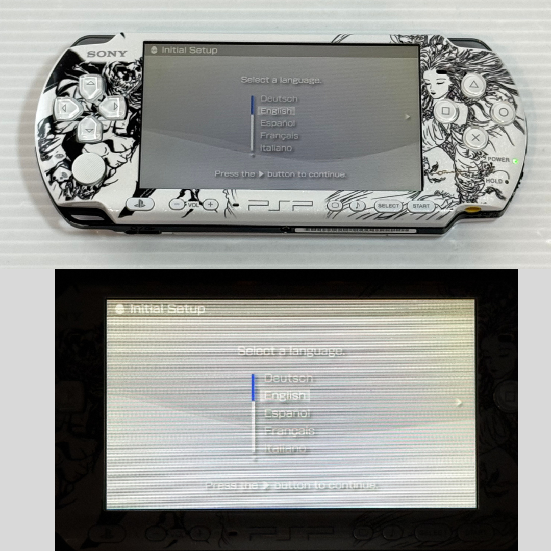 Sony PSP-3000 Console Final Fantasy FF Dissidia 012 Limited w/etc