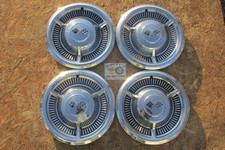 1958 Chevy Impala Bel Air 14 Wheel Covers Hubcaps Set 4