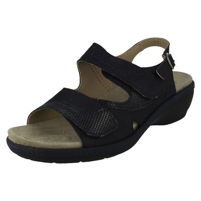 Damen DB Schuhe Klettverschluss variable Passform Sandalen - Georgina