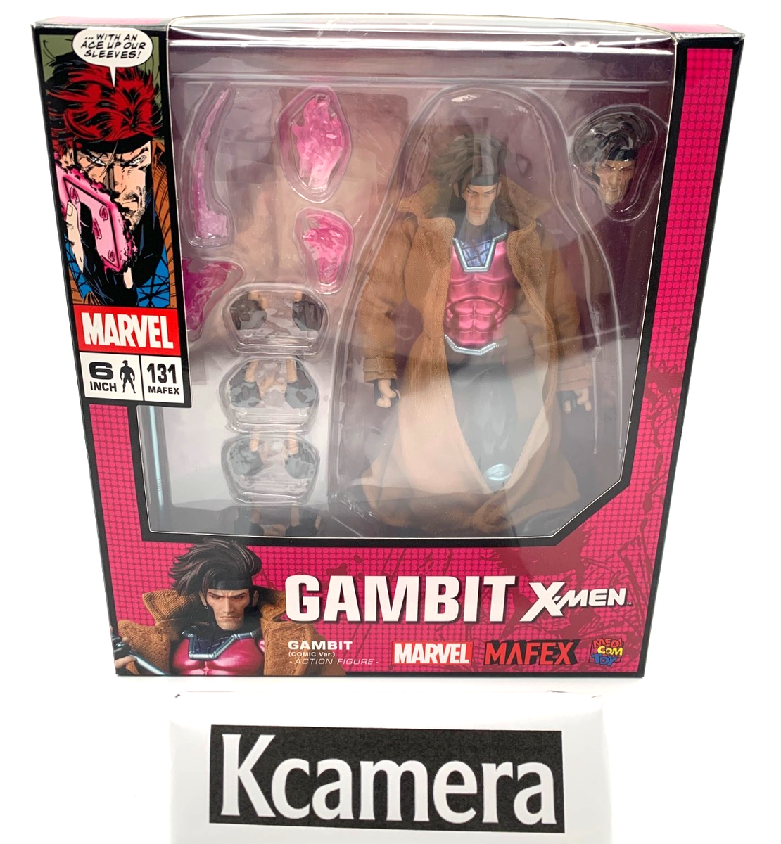 アメコミ MEDICOM TOY - MAFEX No.131 GAMBIT COMIC Ver. Mafex No.131 Marvel X-MEN GAMBIT Comic Ver. Action Figure