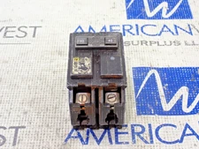 Lot of 2 HOM240 40 Amp 2 Pole 120/240V Plug in Circuit Breaker Tested