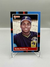 1988 Donruss - Black Corners Top Left, Bottom Right #238 Bobby Bonilla