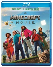 A Minecraft Movie Blu-ray  NEW
