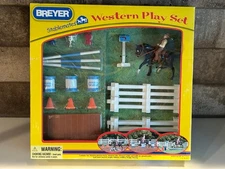 Breyer Stablemates 2009 Western Play Set NIB