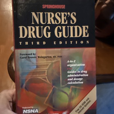 Springhouse Nurse's Drug Guide by Springhouse Publishing Company Staff (2000,...