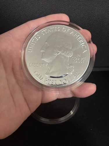 HUGE 2015 5 Ounces of  .999 Fine Silver Kisatchie Louisiana Silver Bullion Coin