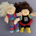 Vintage 1990s Cabbage Patch Kids Doll Lot (2) OAA Inc 129 South College USA