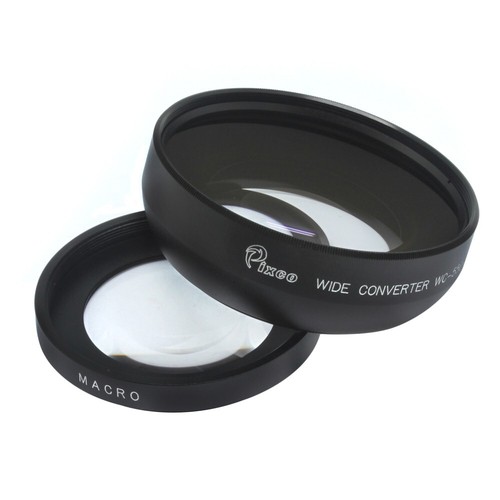 55mm 0.45X Wide Angle Macro Lens For Canon Nikon Pentax Sony Panasonic Camera - Picture 4 of 9