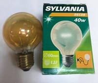 Sylvania/Lindner GlüHlampe G60 230V E27 40W Gold GelüStert Rustika Warmes Licht