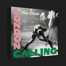 London Calling Canvas Print | LARGE WALL ART | the clash classic cover album