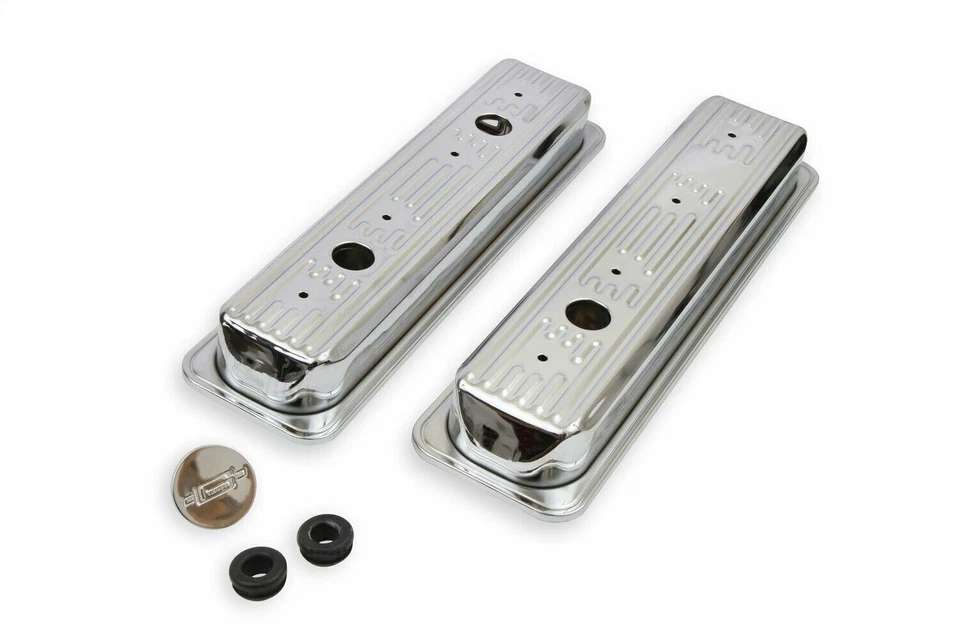 Cubierta de válvula Mr Gasket 9415 | Pieza de automóvil de alta calidad, ajuste universal para varios Foto 2 de 4