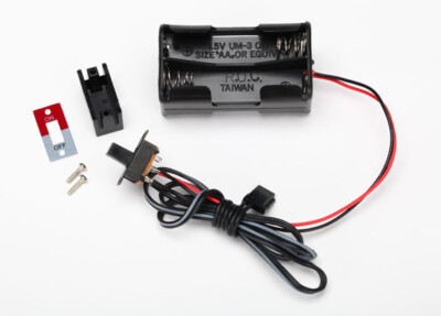  Traxxas 3170X 4-Cell Battery Holder w/Switch, Nitro Stampede