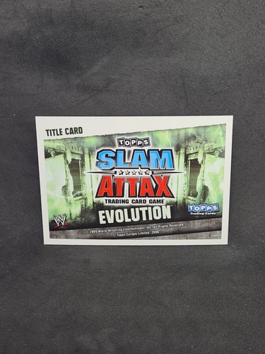 (Z3) CARTE TOPPS SLAM ATTAX EVOLUTION FOIL WWE SLAMMY AWARD - Imagen 2 de 3