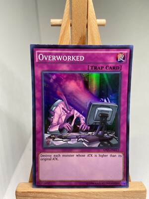 overworked yugioh card Overworked BP02-EN197 Yu-Gi-Oh! Card main image 1
