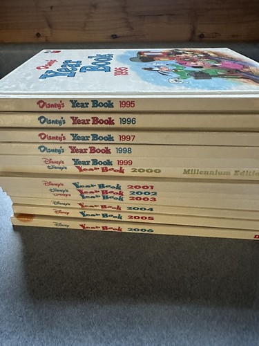 Disney’s Year Book Lot 1995 to 2006 Hardcover - Very Good - Picture 4 of 4