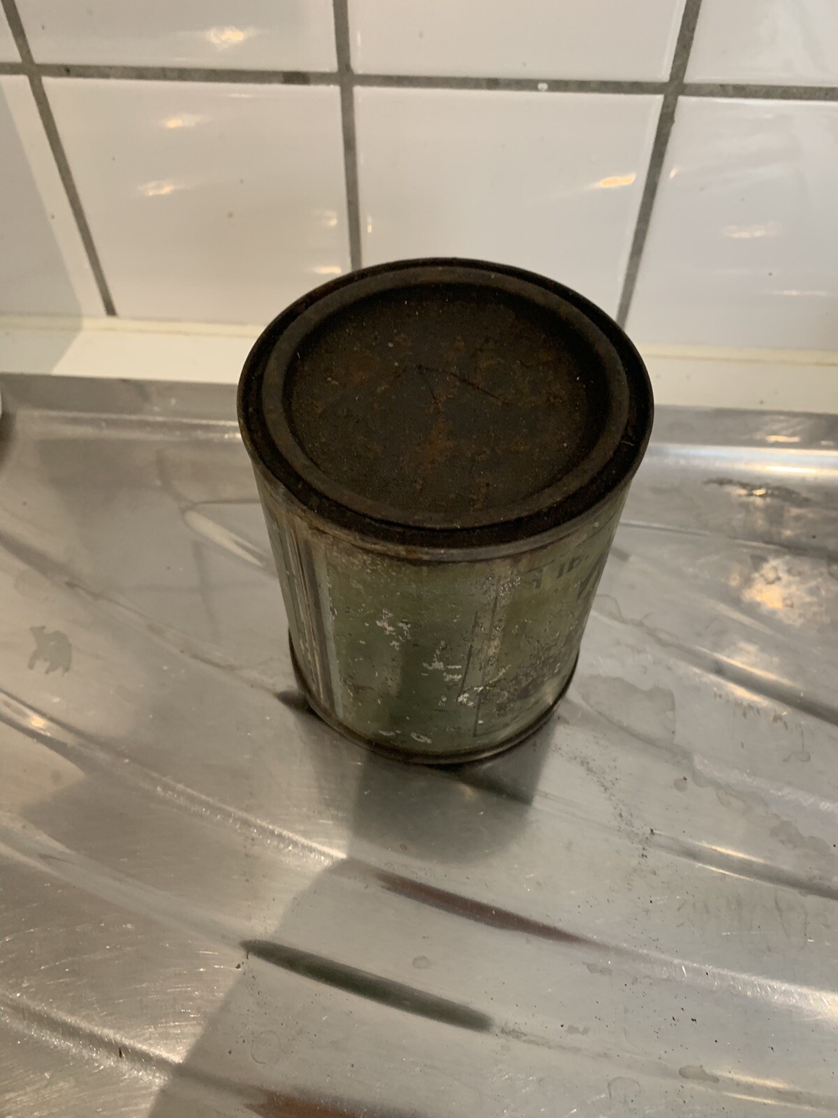 Foliac Graphite Grease 1lb Tin Can Very Rare Not Shell BP Castrol Mobil