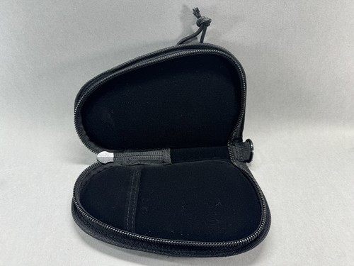 Custodia per pistola Zip Up 8,5" costruzione in cordura nera + pistola fodera morbida ac183 - Foto 2 di 7