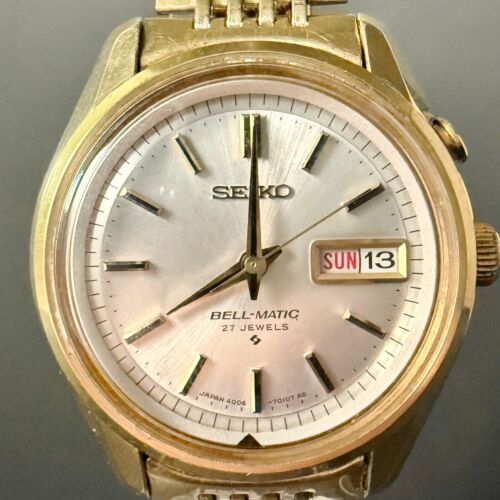 Seiko 4006-7012 Bell Matic Automatic Vintage watch Bell-Matic