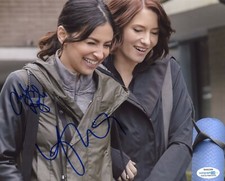 Chyler Leigh Floriana Lima Supergirl Autographed Signed 8x10 Photo ACOA 