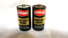 Vintage Eveready Black C Batteries Heavy Duty