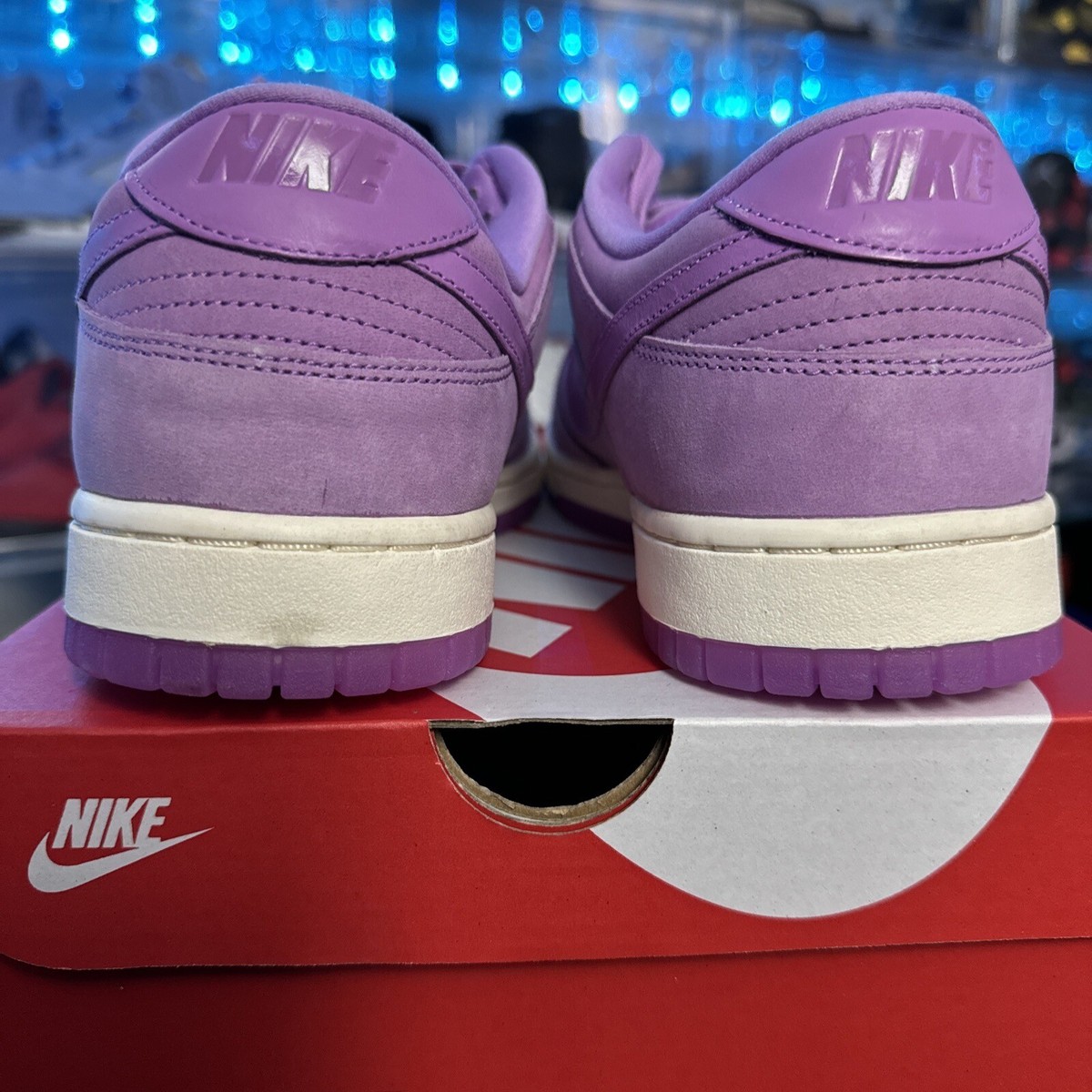 Nike Dunk Low Premium MF Rush Fuchsia DV7415-500 Size 12W/10.5M | eBay