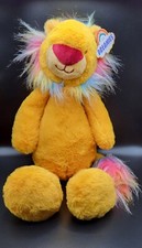 FAO Schwarz Dreamies Rainbow Lion Plush Stuffed Animal Toy 18 inch NWT
