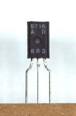 Lot De 5 Transistors DIP Hitachi 2SB562C - Format TO-92L - Neuf
