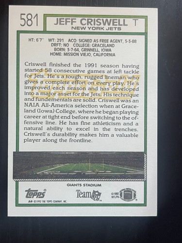 1992 Topps Gold Football You Pick - Picture 210 of 291