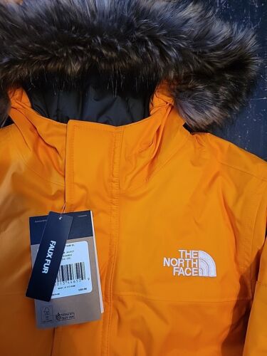 North Face Kids XL 14/16 Orange Gotham Jacket- Winter/Ski/Snowboard/Cold Weather - 第 2/7 張圖片