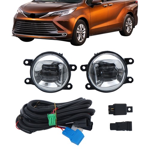 Juego de luces antiniebla LED aptas para Sienna 2021-2023 nuevo arnés de cables - Imagen 9 de 9