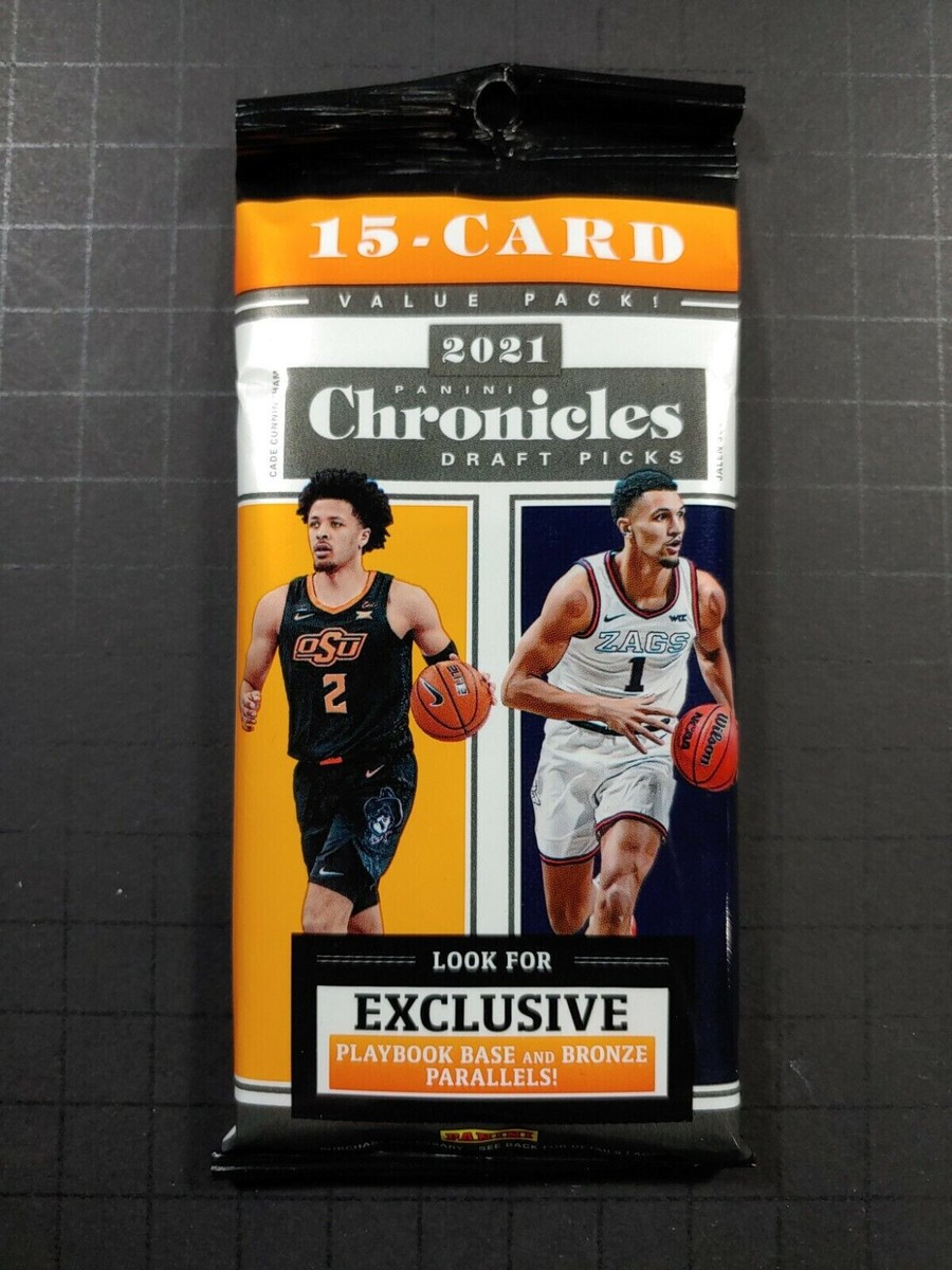 8x 2021 Panini Chronicles NBA Draft Picks Value pack 15 card