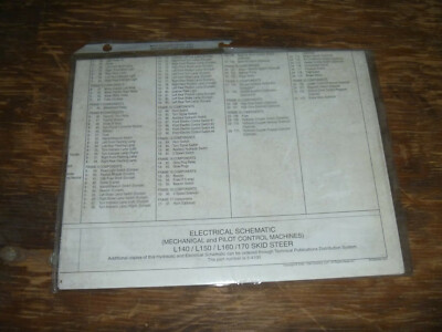 New Holland L160 Skid Steer Loader Electrical Wiring Diagram Schematic