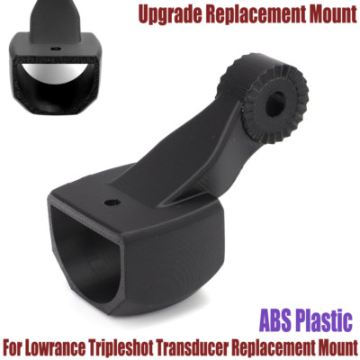 Upgraded For Lowrance Tripleshot Transducer Replacement Mount Bracket ABS
