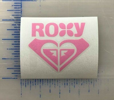 Roxy Vinyl Decal - Multiple Sizes and Colors -Sports Snow Apparel Gear Window   
