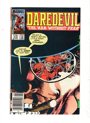 1985 Marvel Comics Daredevil #219 June Aim To Keep It That Way! 9.0