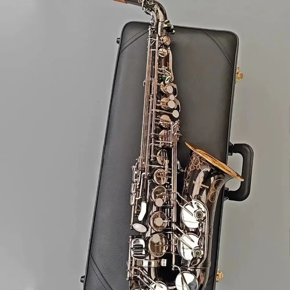 Professional W037 Alto Saxophone E-flat Nickel Plated Japan