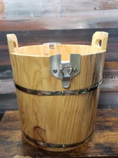 Replacement Oster 4-Qt Ice Cream Maker FRSTIC-WDB-015 Wood Bucket 13" x 11.5"