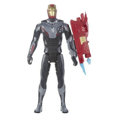 Avengers Marvel Endgame Titan Hero Power FX Iron Man Action Figure, 12'' Ironman