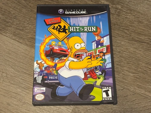The Simpsons Hit & Run Nintendo Gamecube Complete CIB Excellent Condition