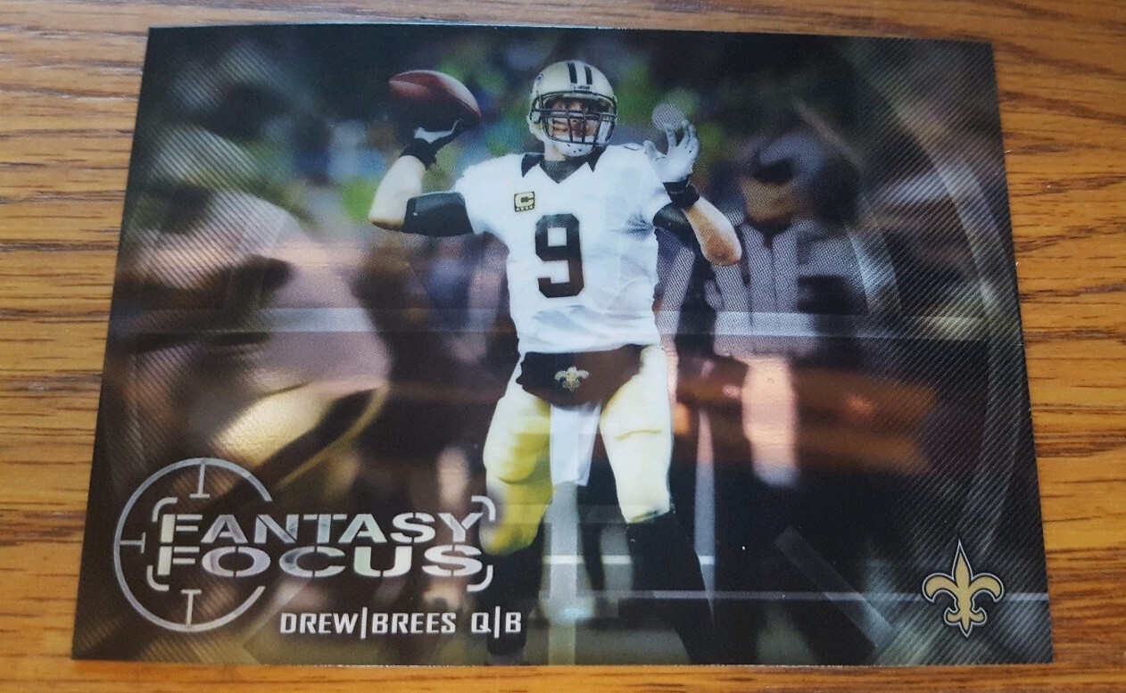 Drew Brees 2014 Topps Chrome Fantasy Focus Saints Card #FF-DB  *23*