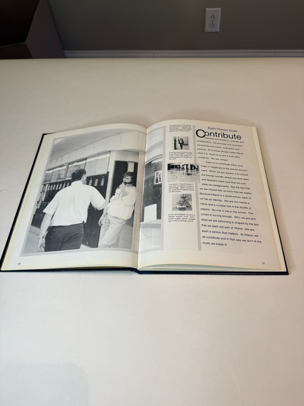 1994 Hiland High School Berlin Ohio Hilander Yearbook