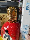 La Tee Da Fragrance Lamp Christmas Snowman Hand Painted w/ Wick & Ornate Topper — photo 9